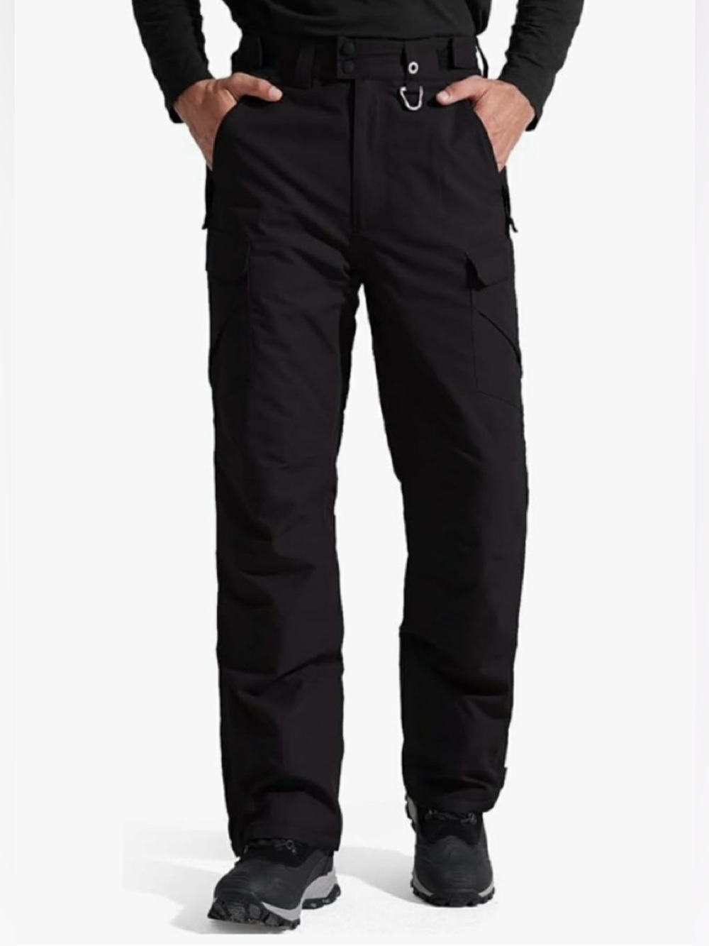 Free Soldier Size L/32L Waterproof Black  Snow Pants